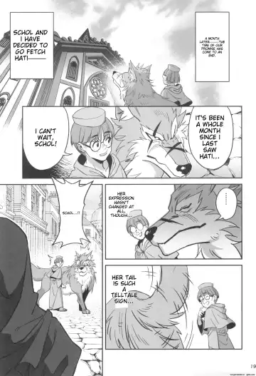 [Okita Ababa] Mori o Mamoru Ookami Shoujo ga Inkou Shisai ni NTRreta Hanashi Fhentai - Page 19