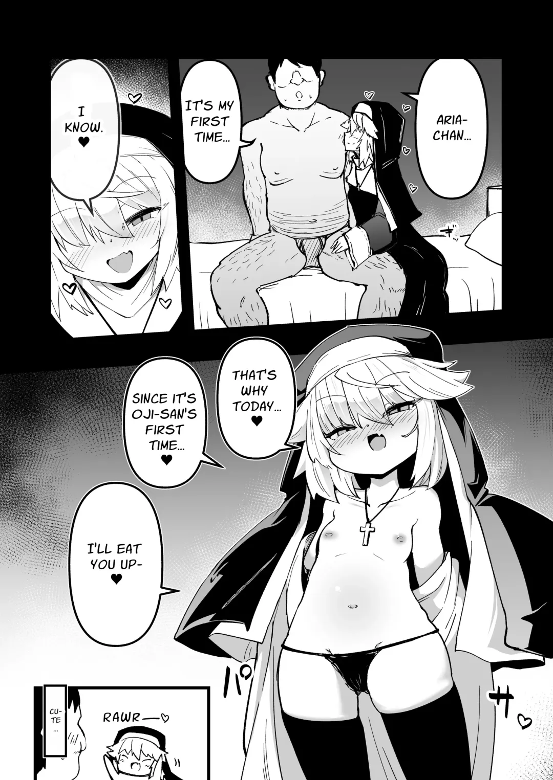 [Harubaru Haruto] Zangeshitsu no Chiisana Ero Sister 3 | The Small Nun in the Confessional 3 Fhentai - Page 6