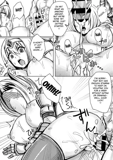 [Bareisho Tarou] Onna Kishi, Horyo ni Naru | The Female Knight Becomes a Prisoner Fhentai - Page 5