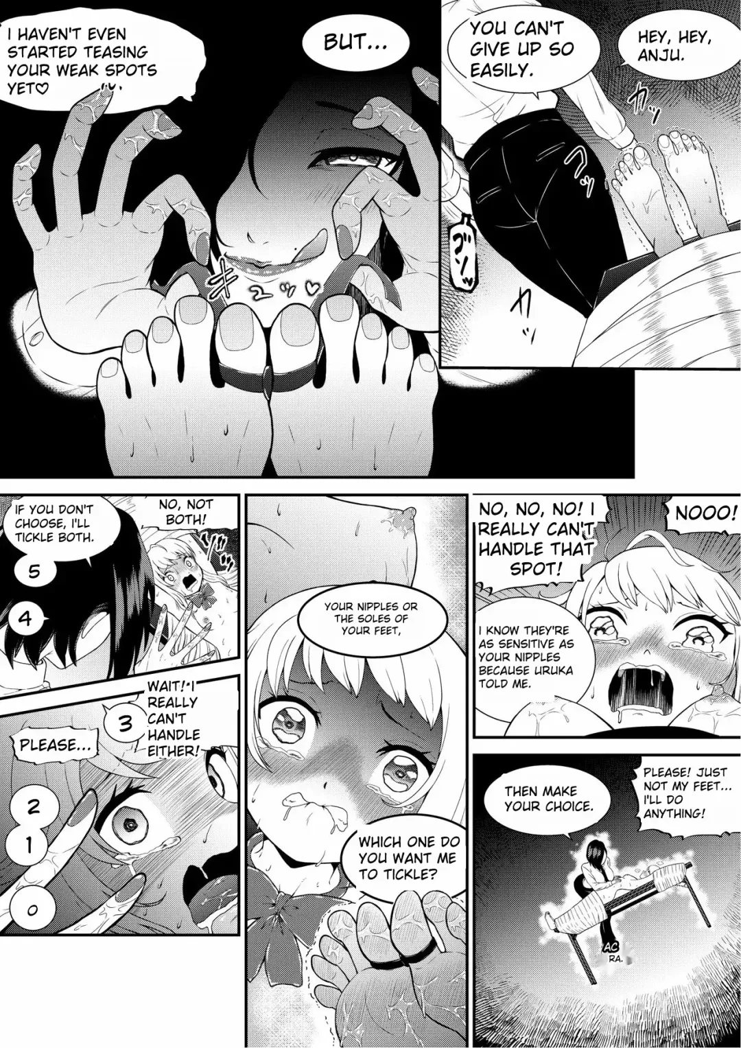 [Bocho Bocho] Tickling Guidance for Sassy Gal Anju Fhentai - Page 22