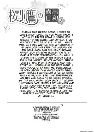 [Takapi] Sakura Kotaka no Roshutsubiyori 7 Fhentai - Page 28