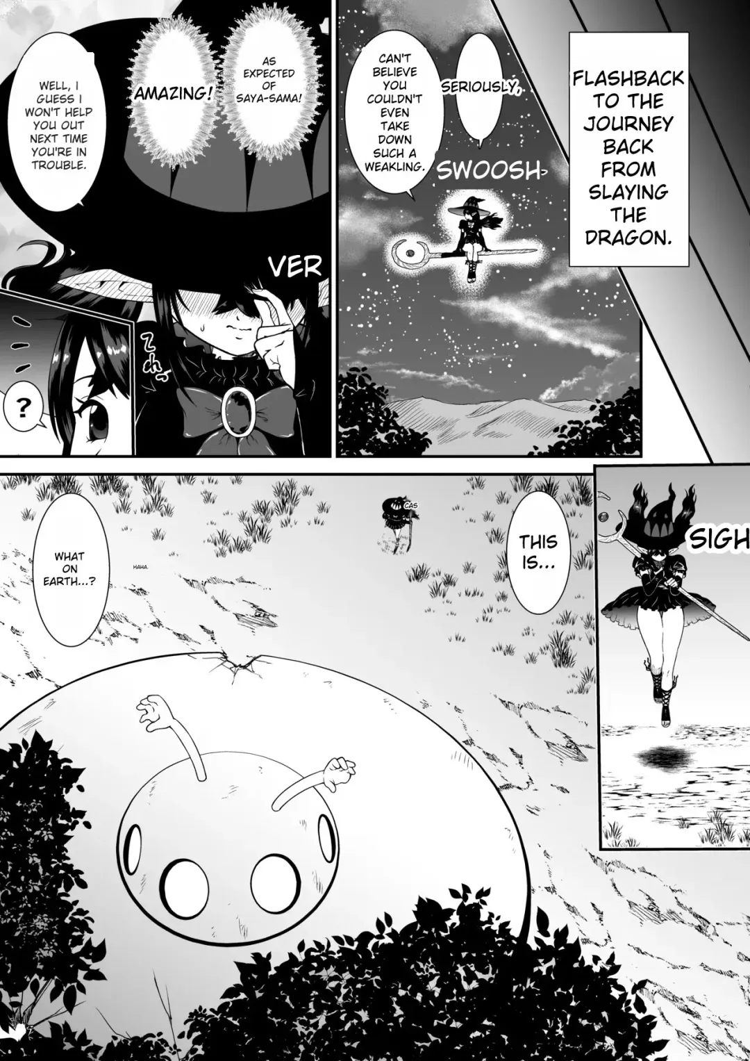 [Bocho Bocho] A story about a witch who thought she was invincible, but was tickled and soaked by tentacles and made to cry. Fhentai - Page 7