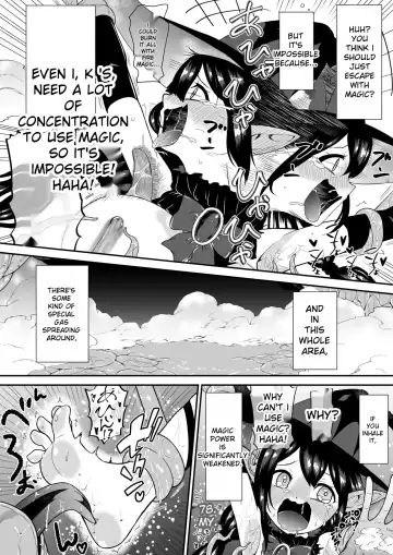 [Bocho Bocho] A story about a witch who thought she was invincible, but was tickled and soaked by tentacles and made to cry. Fhentai - Page 15