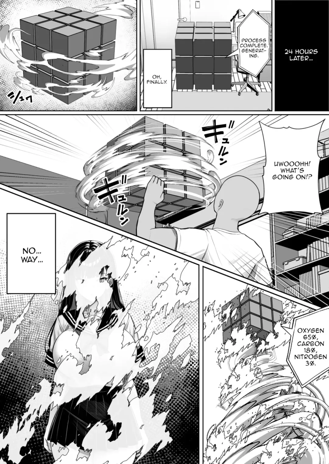 [Kurukuru] Ningen Copy Ki Kubrick (decensored) Fhentai - Page 8