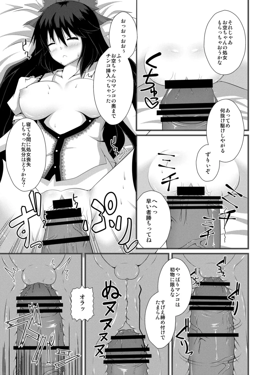 [Sakai Minato] Okuu-chan to Seiteki ni Fusion Shitai!! Fhentai - Page 10