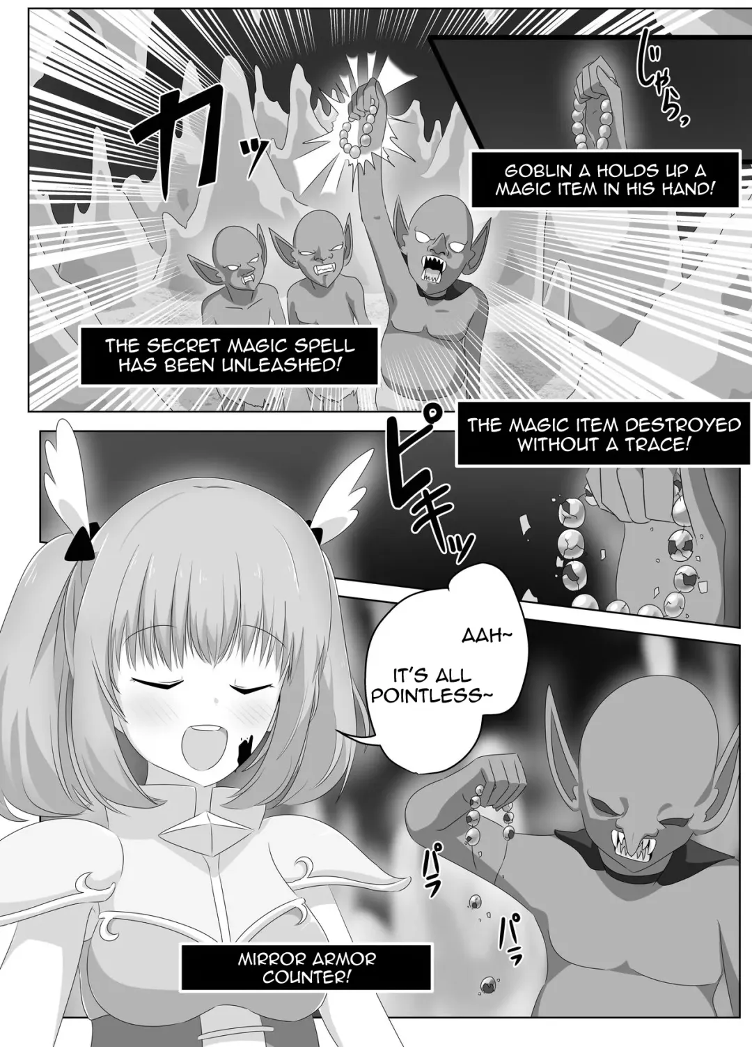 [Hangesho] The Female Knight Who Lost Everything To Goblins Fhentai - Page 13