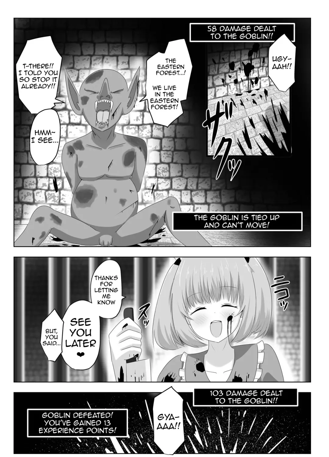 [Hangesho] The Female Knight Who Lost Everything To Goblins Fhentai - Page 2