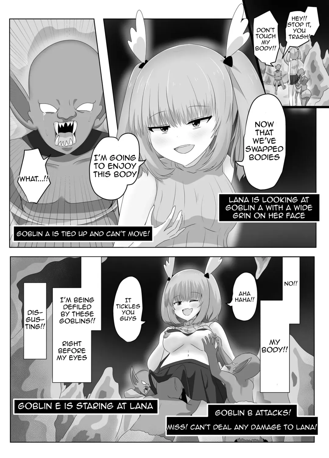 [Hangesho] The Female Knight Who Lost Everything To Goblins Fhentai - Page 20