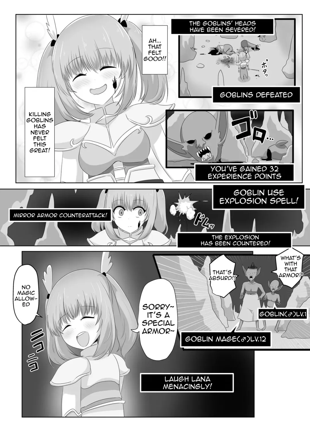 [Hangesho] The Female Knight Who Lost Everything To Goblins Fhentai - Page 9