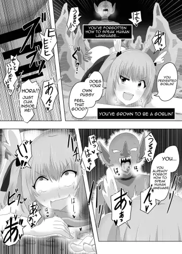 [Hangesho] The Female Knight Who Lost Everything To Goblins Fhentai - Page 30