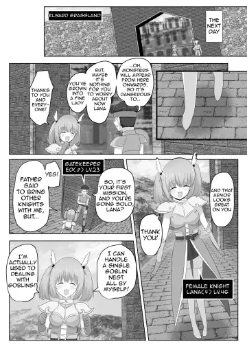 [Hangesho] The Female Knight Who Lost Everything To Goblins Fhentai - Page 7