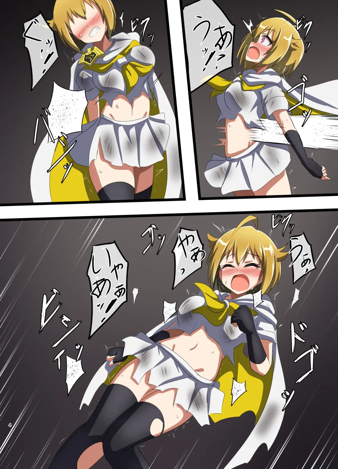 [Okkuu Tarou] DEFEATED HEROES Fhentai - Page 3