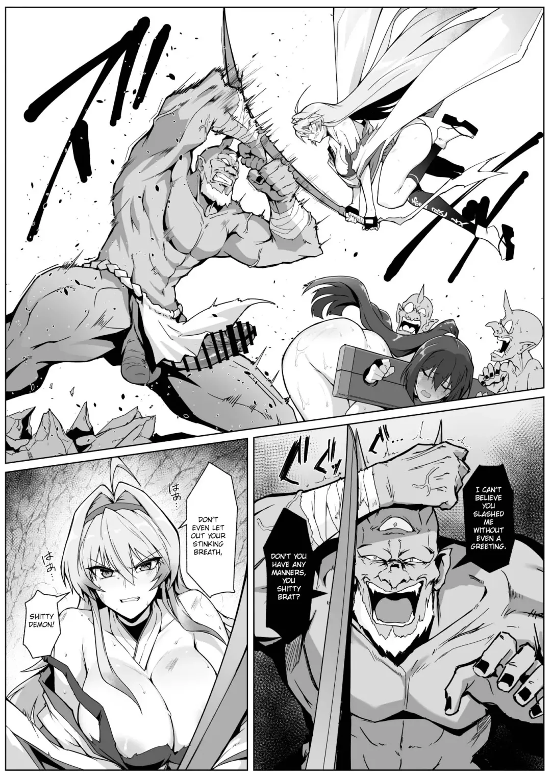 [Halcon] Hama no Miko Ingoku ni Otsu|Exorcist Shrine Maiden~Falling into a Lewd Hell~ Fhentai - Page 22