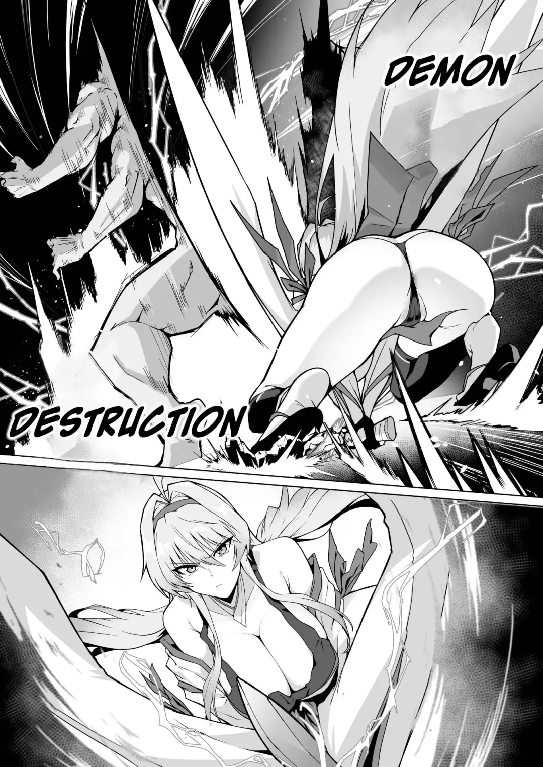 [Halcon] Hama no Miko Ingoku ni Otsu|Exorcist Shrine Maiden~Falling into a Lewd Hell~ Fhentai - Page 8