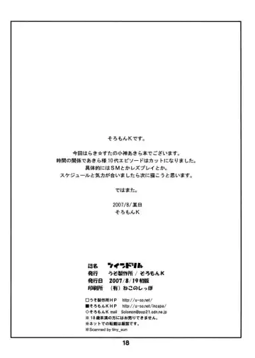 [Solomon K] Twin Drill Fhentai - Page 18