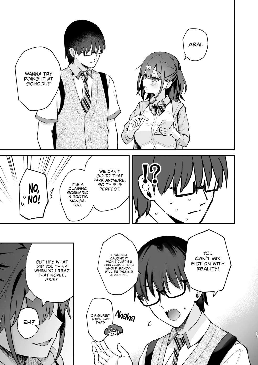 [Mashiro Shirako] Ero Shousetsu Mitai na Seishun H o YouCha Kanojo no Suito-san to - Better than fiction 2 Fhentai - Page 16