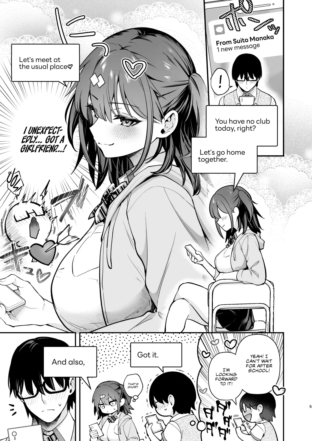 [Mashiro Shirako] Ero Shousetsu Mitai na Seishun H o YouCha Kanojo no Suito-san to - Better than fiction 2 Fhentai - Page 6