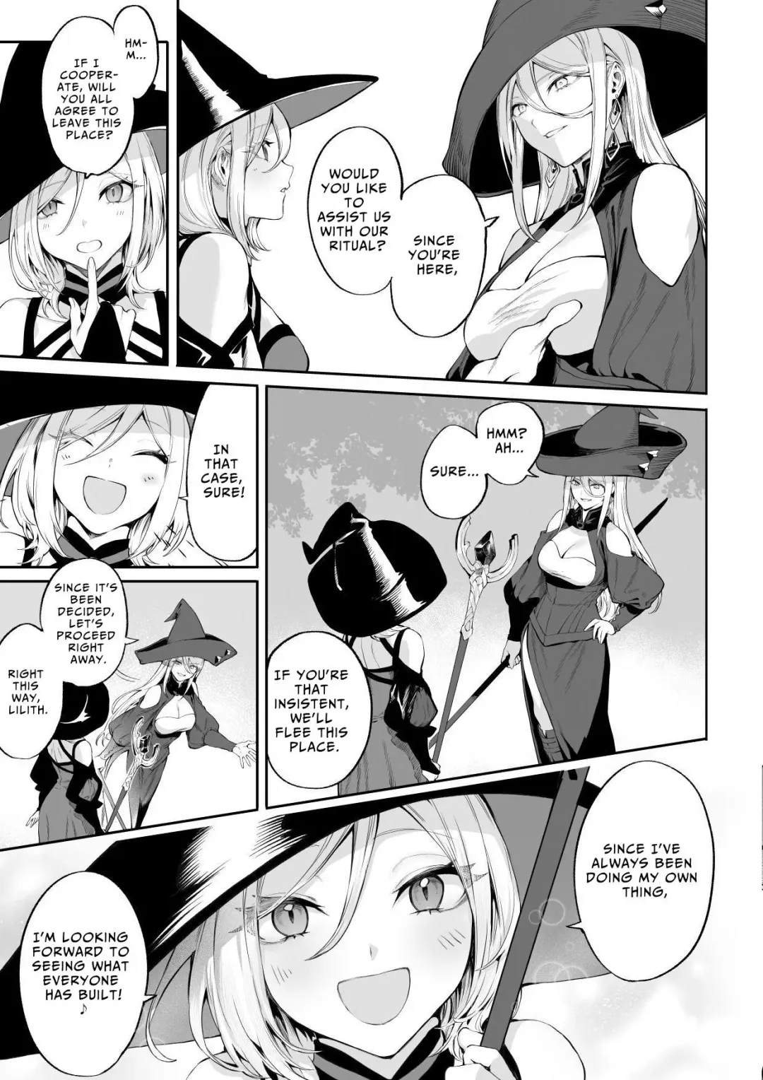 [Mashu] Ikusa Otome to Ikusa Goto! ~Onna Mahoutsukai Hen~ | War Play with the Maidens of Battle! ~Female Mage~ Fhentai - Page 54