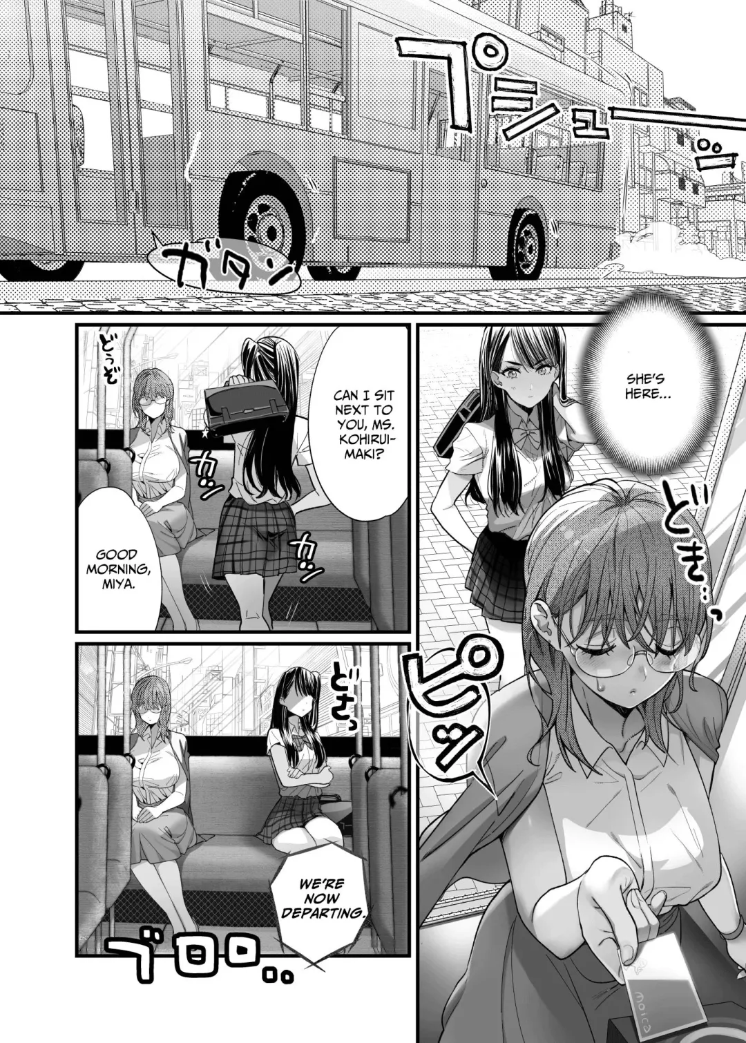 Yuri Chikubi Bus Tsuukin ~Onna Kyoushi, Buji Chikubi Ikishi Koakuma JK ni Haiboku~ | Lezzy Nipple Bus Commute ~Female Teacher Defeated By Her Devilish Student~ Fhentai - Page 5