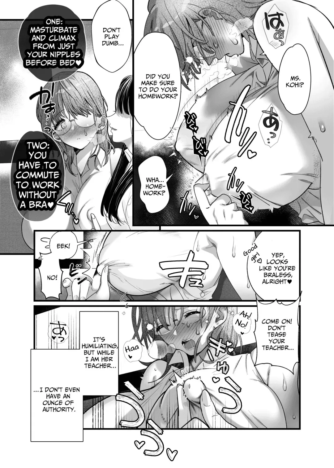 Yuri Chikubi Bus Tsuukin ~Onna Kyoushi, Buji Chikubi Ikishi Koakuma JK ni Haiboku~ | Lezzy Nipple Bus Commute ~Female Teacher Defeated By Her Devilish Student~ Fhentai - Page 7