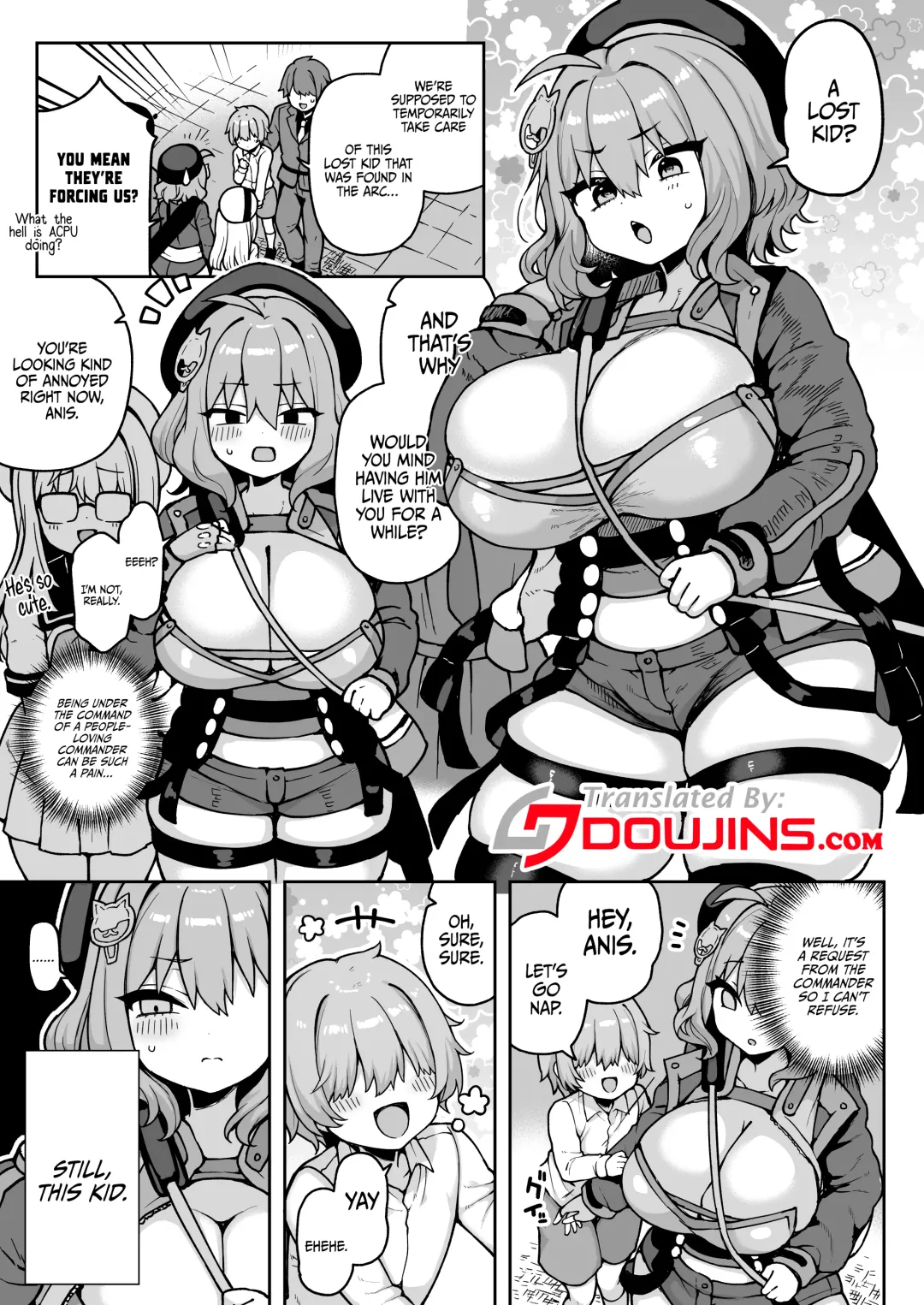 [Arato Asato] Sewayaki Anis to Nakadashi Ecchi | Having Creampie Sex with the Caring Anis Fhentai - Page 2