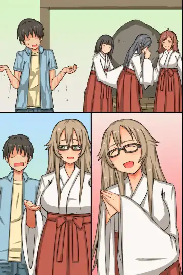 [Roze] Nakadashi Kigan! Harem Jinja ~Ecchi na Miko-san to Sanpai de Iku!~ Fhentai - Page 65