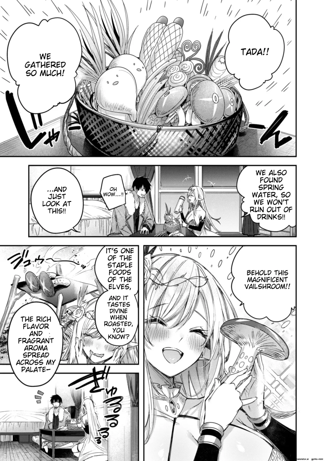 [Kakao] Dokushin Hunter no Deai wa Elf no Mori de | The Single Hunter Meets Girl in The Elven Forest Fhentai - Page 54