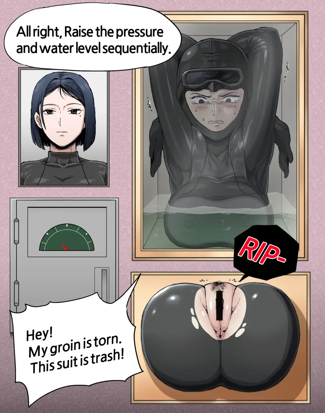[Mobhunter] pressure resistance test Fhentai - Page 2