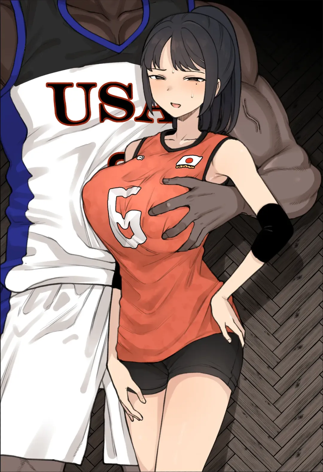 [Terasu Mc] Athletic x Couple x Netorase - Phone Images Fhentai - Page 11