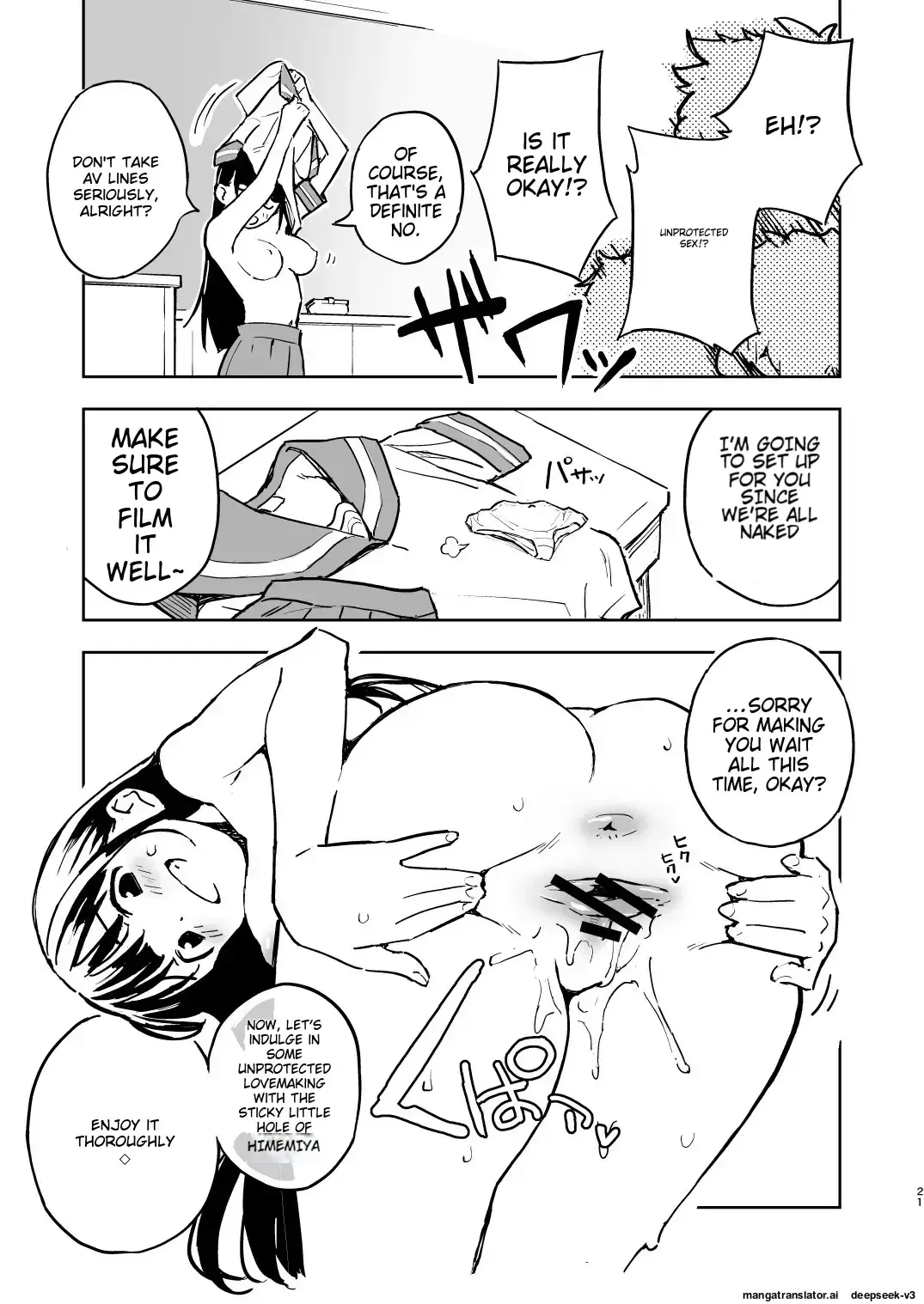 [Yasumi Mirakichi] 1-kagetsu Ninshin Shinakereba Otoko ni Modoreru Hanashi 3 Fhentai - Page 21