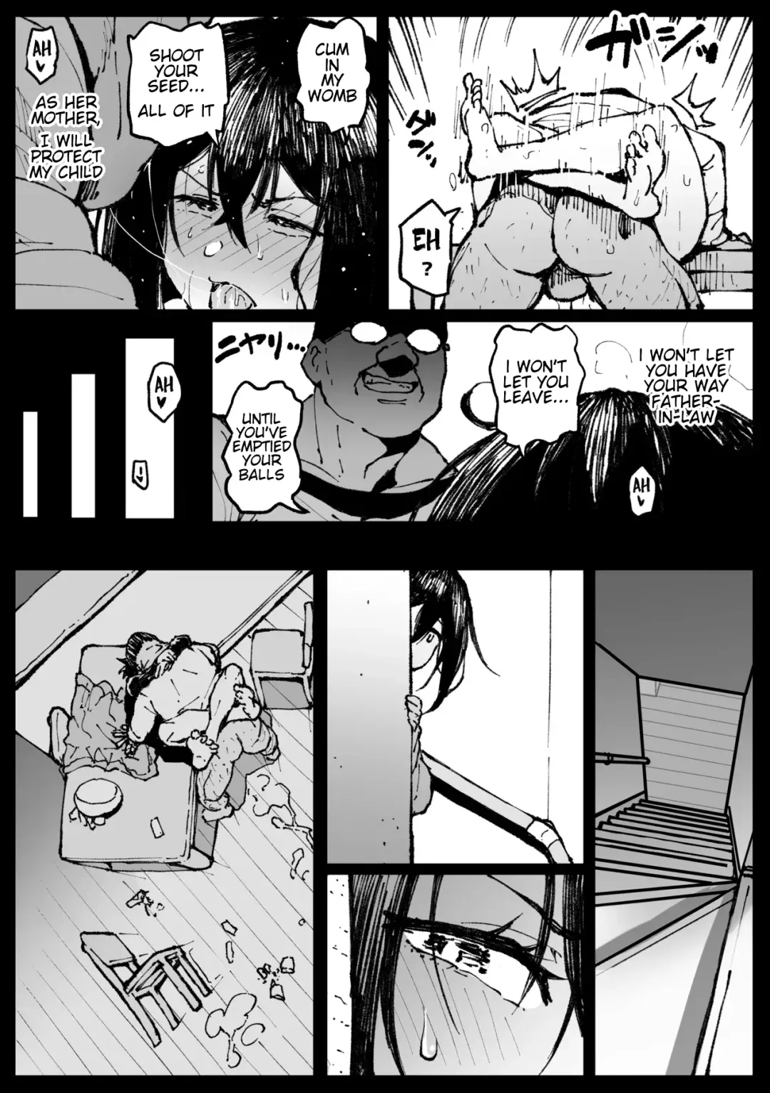 [Ahemaru] Ojii-chan ga Yattekita | The Grandfather Has Arrived Fhentai - Page 18