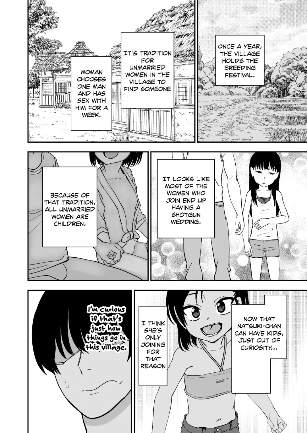 Tanetsuke Matsuri ga Aru Mura de | A Village That Has A Breeding Festival Fhentai - Page 10