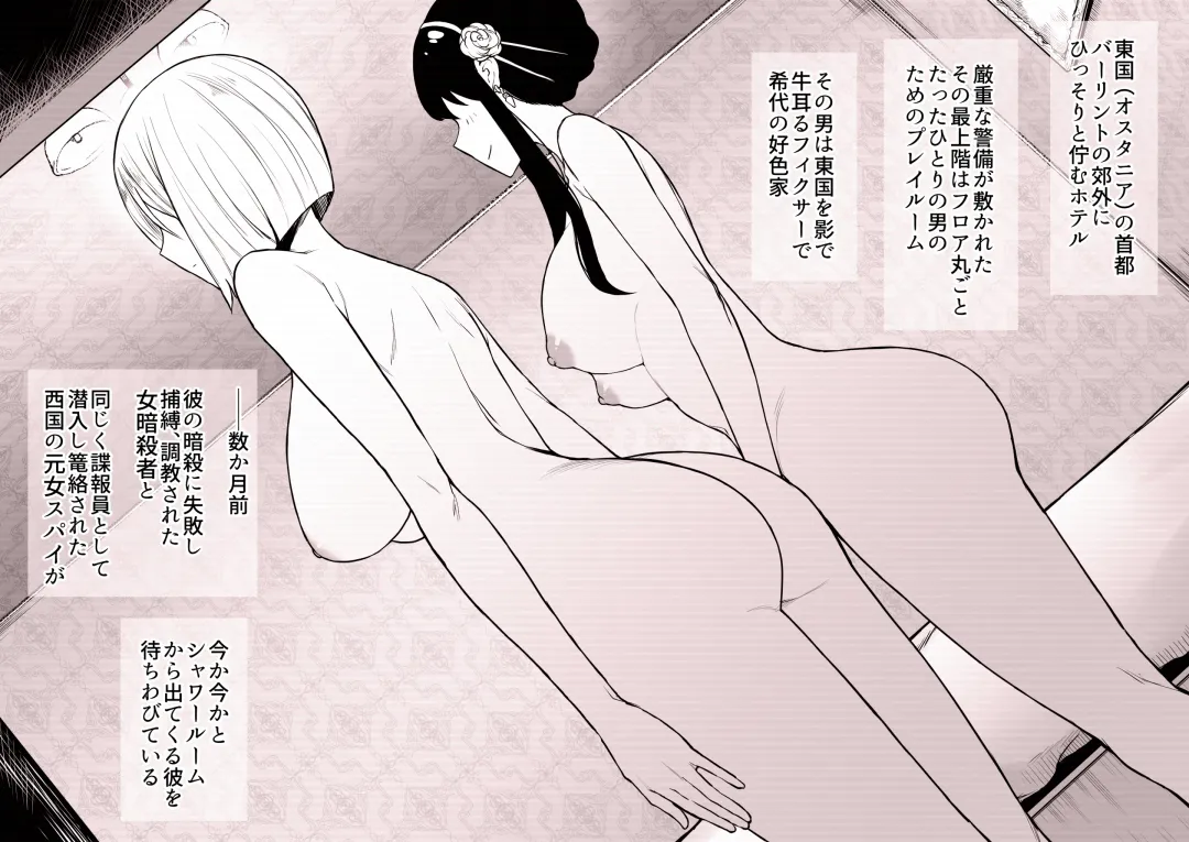 [Terasu Mc] 【S〇Y×FAMILY】寝取られたヨルとフィオナの種付け交尾をスパイカメラで盗撮→見せつけ Fhentai - Page 1