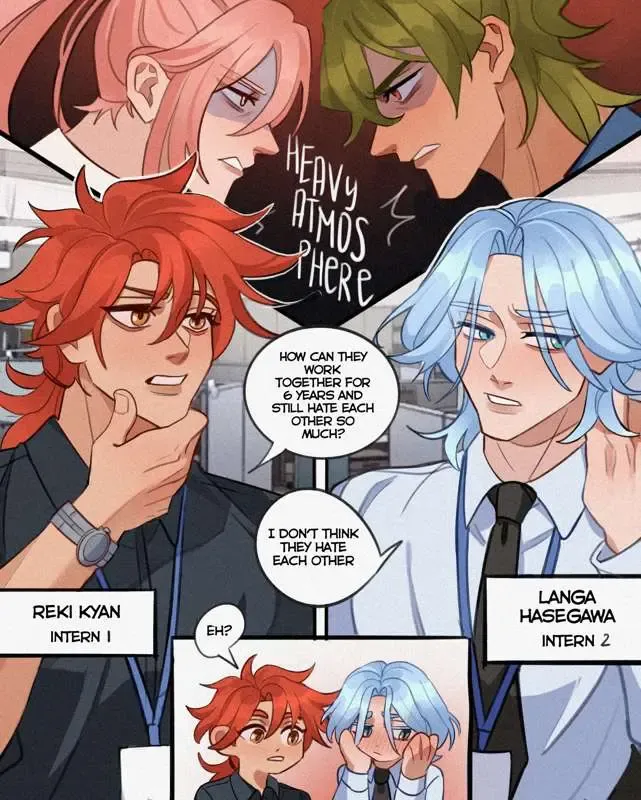 Office au Matchablossom comic Fhentai - Page 2