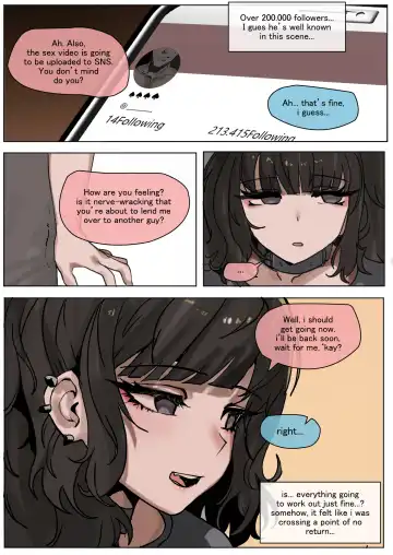 [K8on] The Eyes of The Unreadable girl Fhentai - Page 4