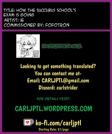 [Ie] Succubus Gakuen no Test Shikenchuu no Yousu | How the Succubus School's Exam is Going Fhentai - Page 4