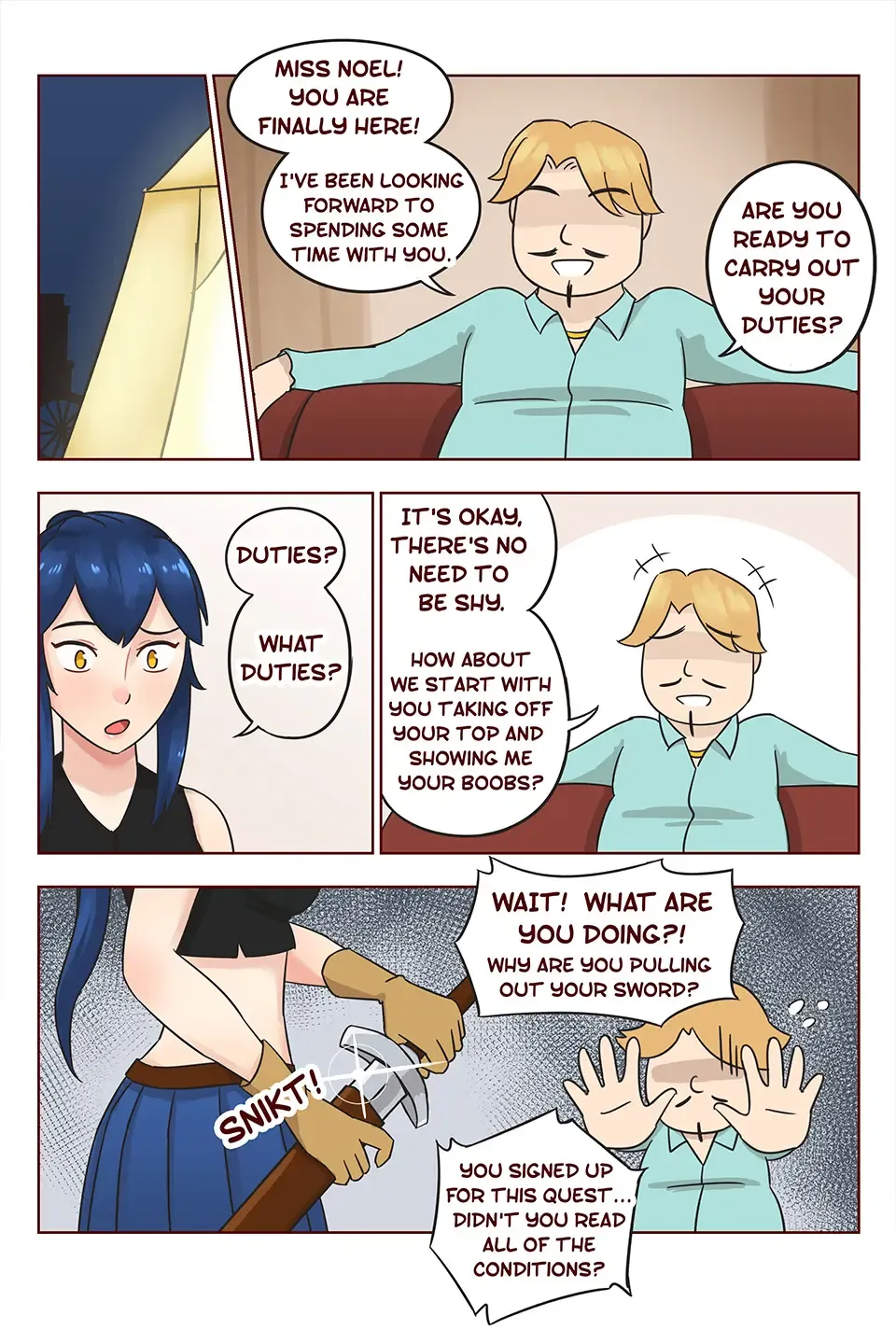 [Rudy Saki] High Paying Easy Quest Fhentai - Page 4