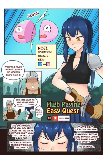 Read [Rudy Saki] High Paying Easy Quest - Fhentai