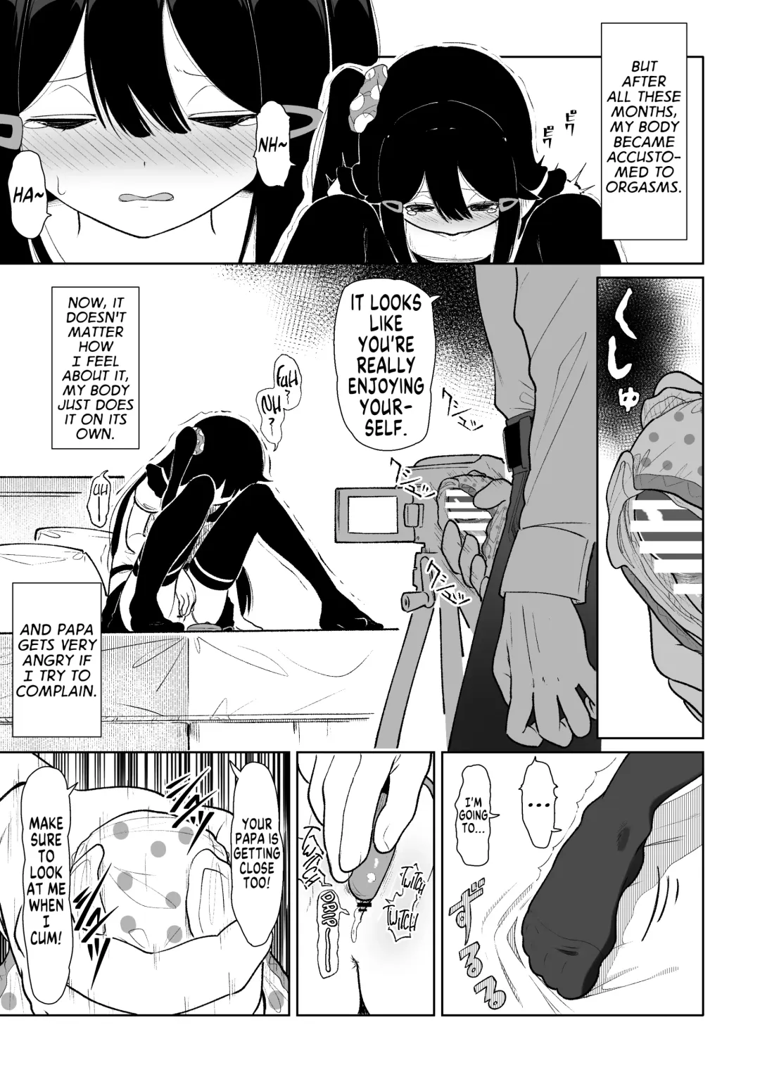 [Utsumi Iota] Manamusume Seichou Kyoukiroku | The Diary of Forced Sexual Training of a Precious Daughter Fhentai - Page 9