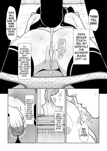 [Utsumi Iota] Manamusume Seichou Kyoukiroku | The Diary of Forced Sexual Training of a Precious Daughter Fhentai - Page 5