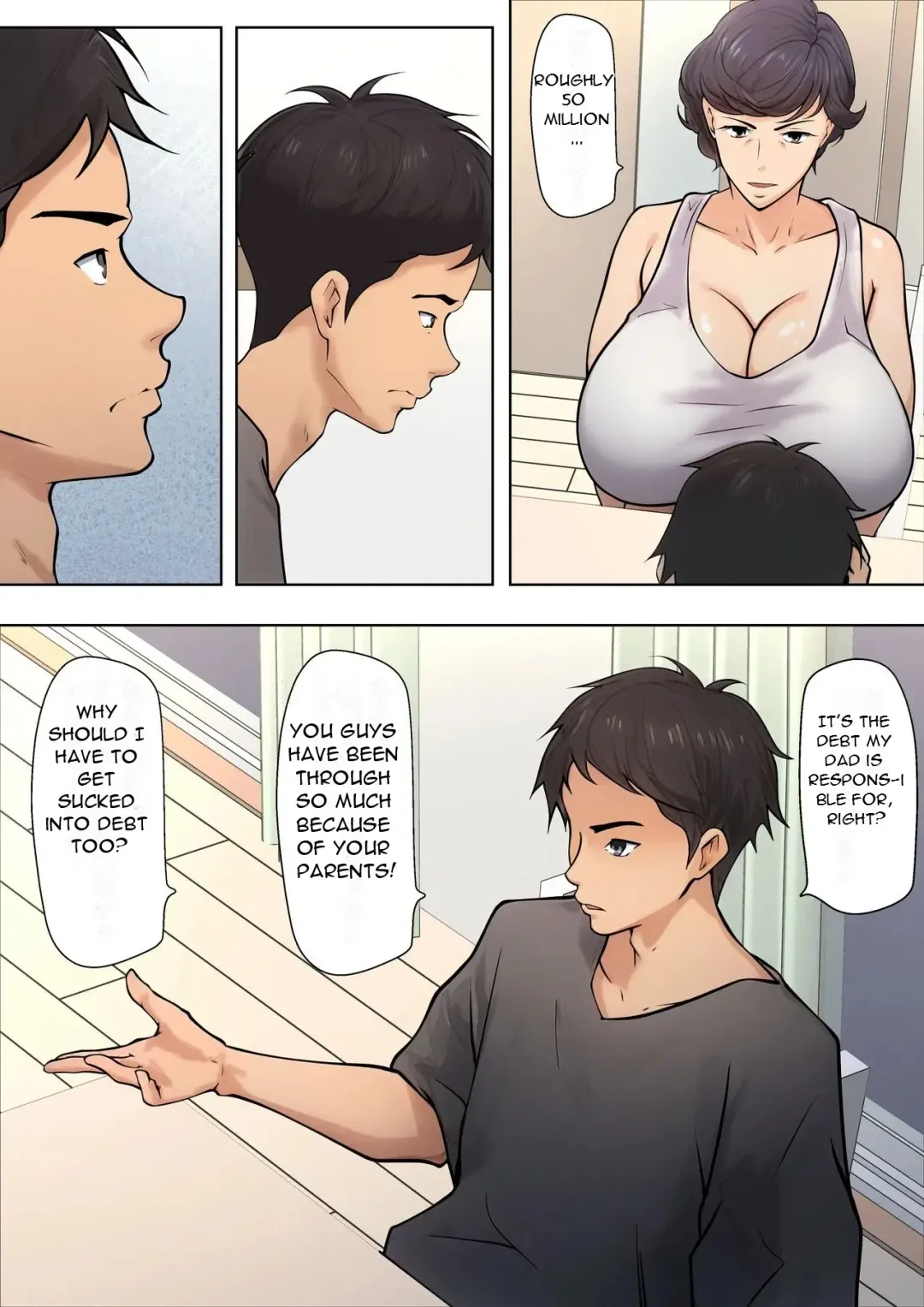 [Shimipan] Shikatanaku kāchan to sekkusu shimasu - I Have No Choice But to Have Sex with My Mother Fhentai - Page 10