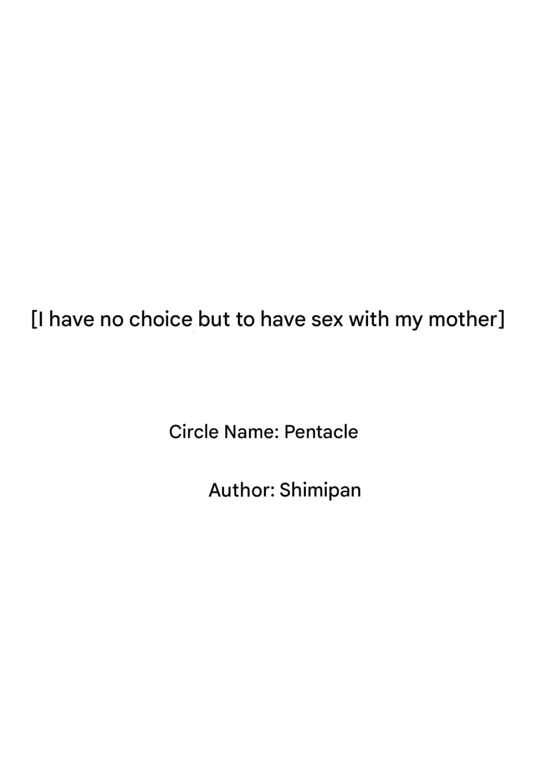 [Shimipan] Shikatanaku kāchan to sekkusu shimasu - I Have No Choice But to Have Sex with My Mother Fhentai - Page 3