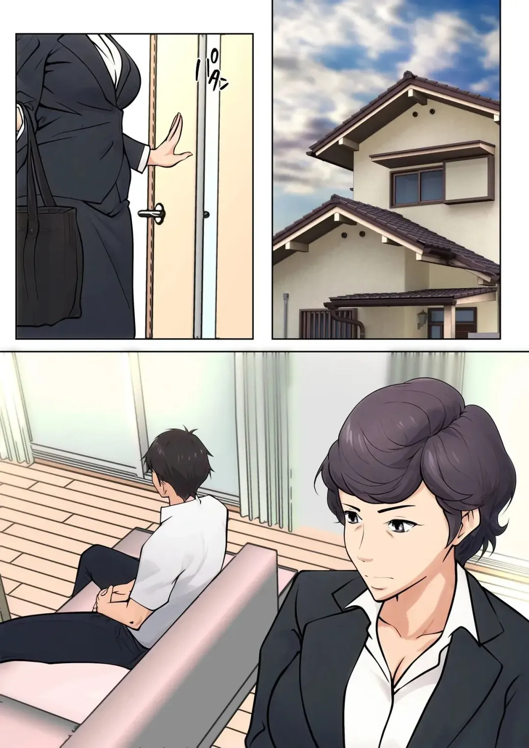 [Shimipan] Shikatanaku kāchan to sekkusu shimasu - I Have No Choice But to Have Sex with My Mother Fhentai - Page 4