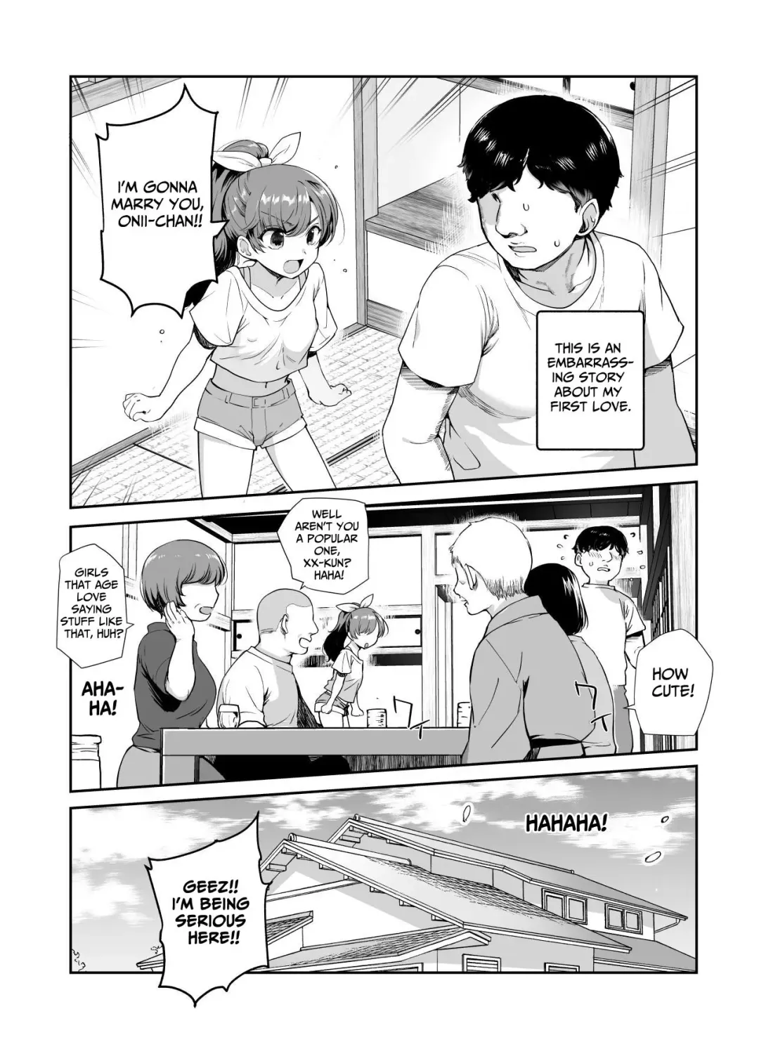 [Kirimoto Yuuji - Nyuu] Inaka de Okotta Ecchi na Hanashi EX Uchi, Oni to Hadaka de Daki-aikko Shitai Bai | Rural Sex Story EX ~I wanna hug you while nekkid~ Fhentai - Page 4