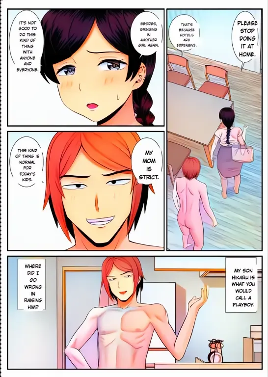 Less no Hahaoya ga Yarichin no Musuko ni Semarareru Fhentai - Page 4