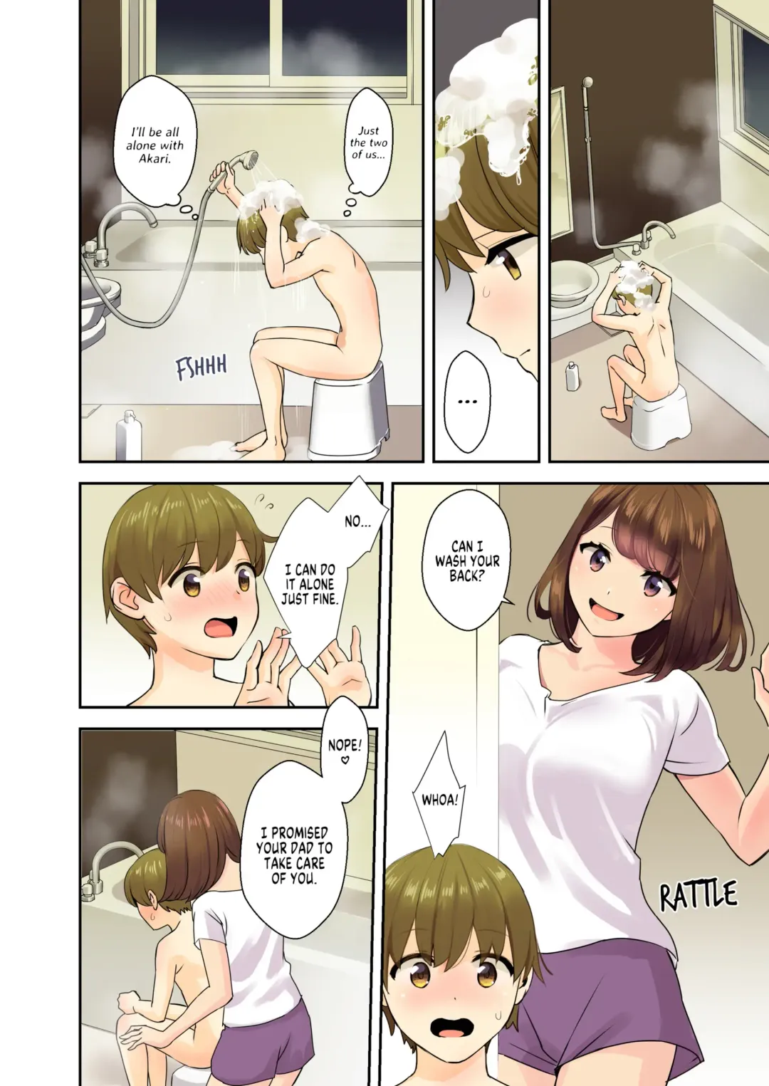 [Oshima Aki] When Dad and Mom Aren't Home | Papa to Mama ga Inai Aida ni... (decensored) Fhentai - Page 4