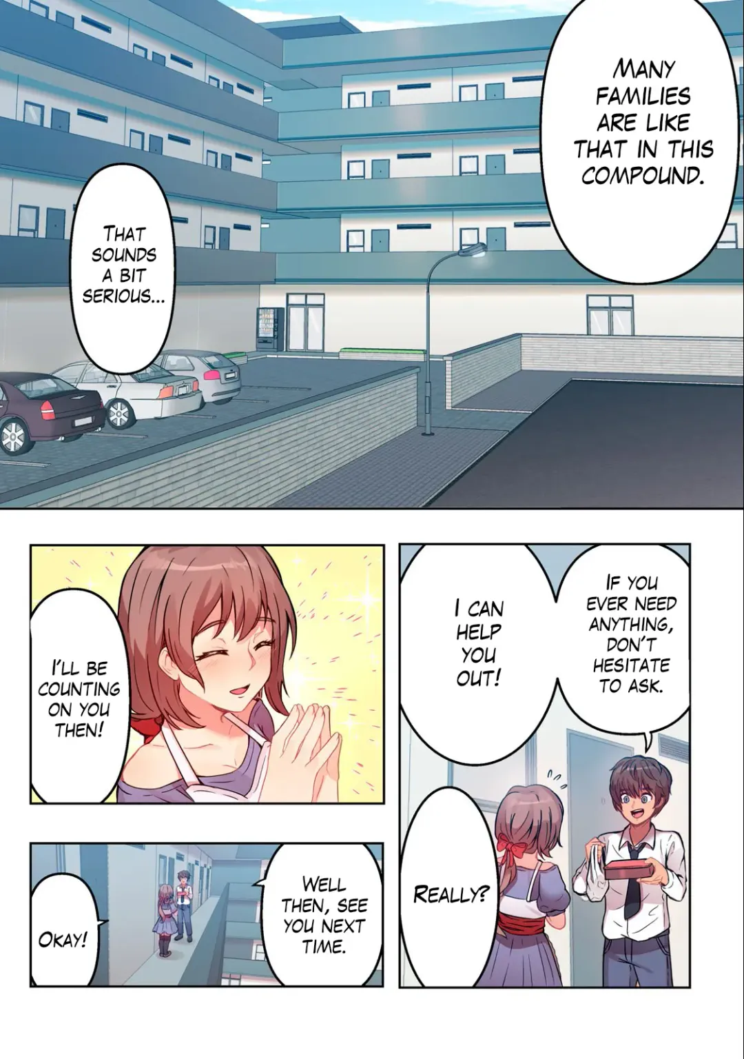 Kyou kara, Hitozuma Mansion ni Nyuukyo shimasu 1.1 Fhentai - Page 8