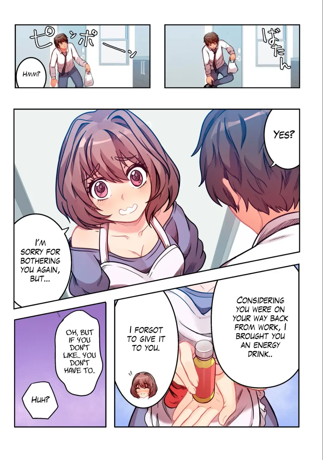 Kyou kara, Hitozuma Mansion ni Nyuukyo shimasu 1.1 Fhentai - Page 9