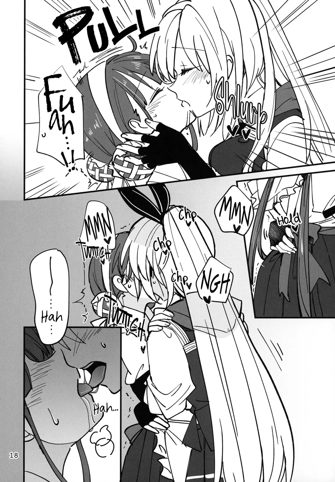 [Sanpatisiki] Shinobanu Ninja wa Kuishinbou | The Not-So Stealthy Ninja is a Glutton Fhentai - Page 18