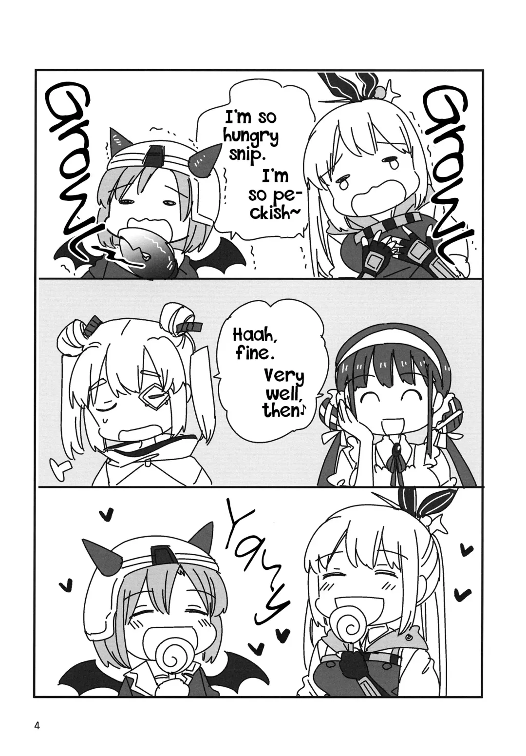 [Sanpatisiki] Shinobanu Ninja wa Kuishinbou | The Not-So Stealthy Ninja is a Glutton Fhentai - Page 4